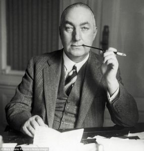 Edgar Wallace, 1875 - 1932, einer der erfolgreichsten englischsprachigen Kriminalautoren