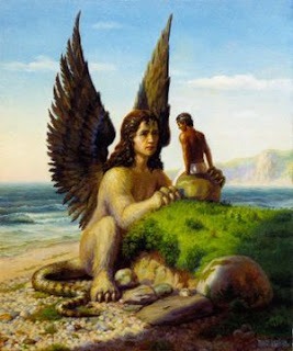 Daniel und die Sphinx