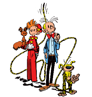 Pips, Spirou, Fantasio, Marsupilami