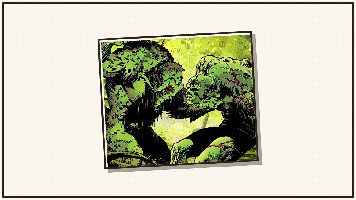 Swamp Thing vs Man-Thing