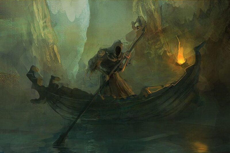 Charon, der Fährmann