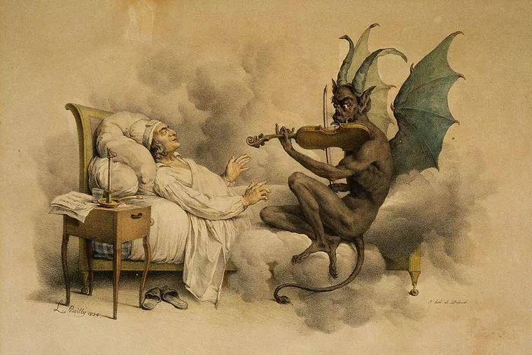 „Tartinis Traum“ von Louis-Léopold Boilly (1761–1845)
