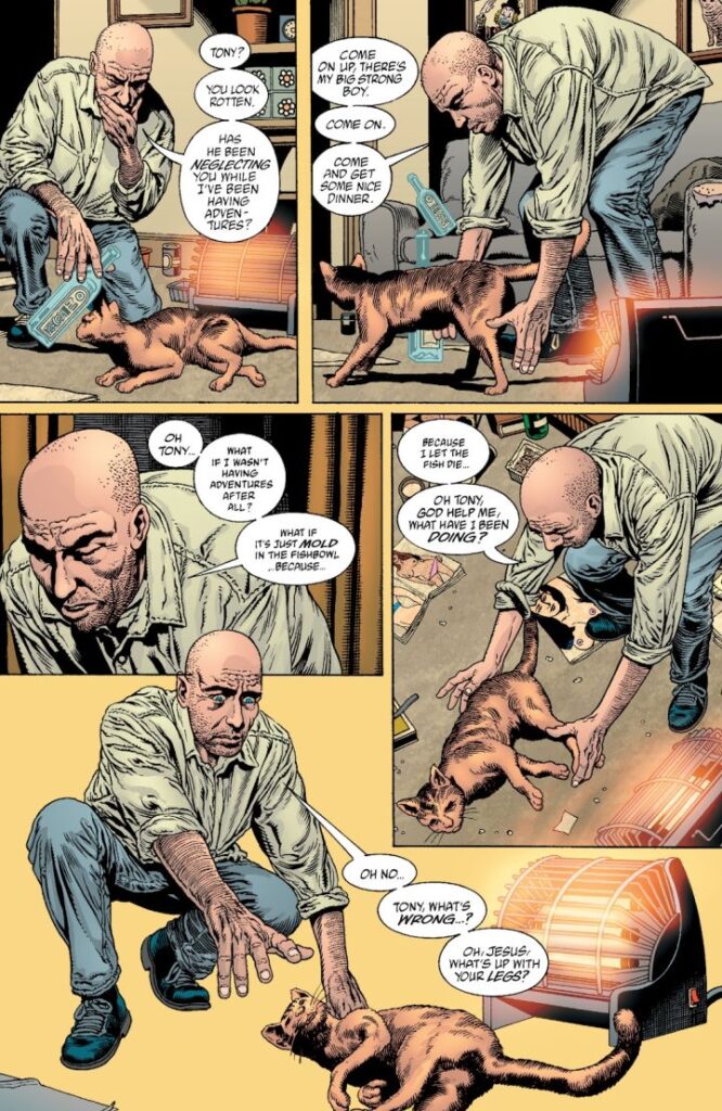 Panel aus “The Filth” von Grant Morrison.