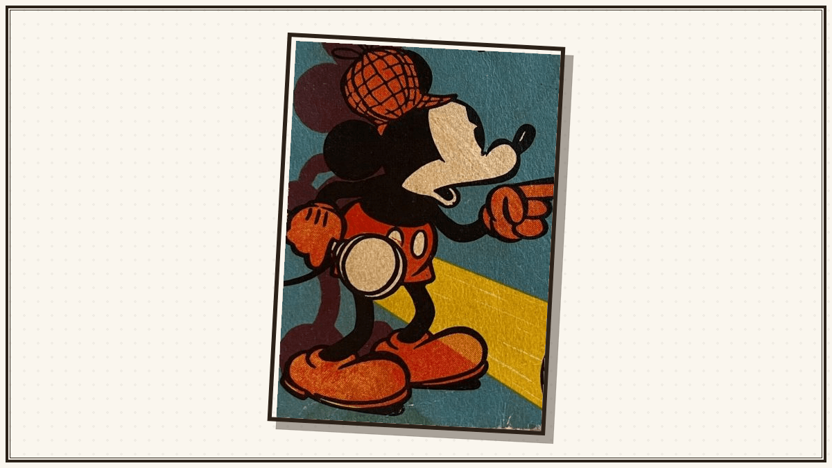 Micky Maus als Ermittler
