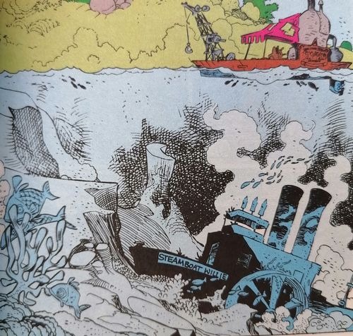 Im Strudel der Zeit wird die Steamboat Willie geborgen